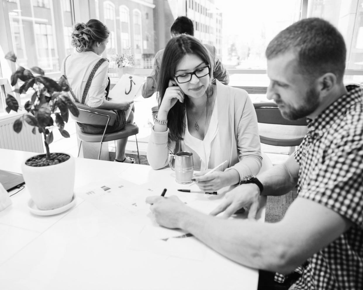 Professional trading desk setup showing market analysis